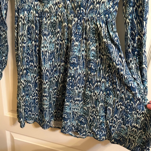 Zara animal print mini dress long sleeves- New with tags - Picture 5 of 10